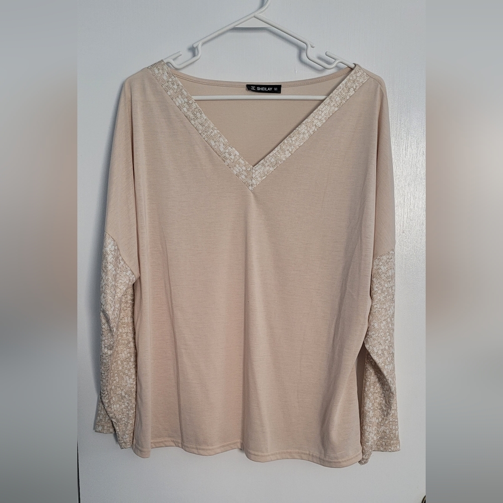Tan Shirt